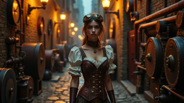 Discover the essence of steampunk style in modern fashion